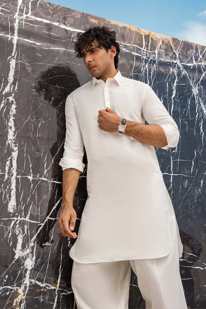 Dyed Swiss Latha Shalwar Kameez