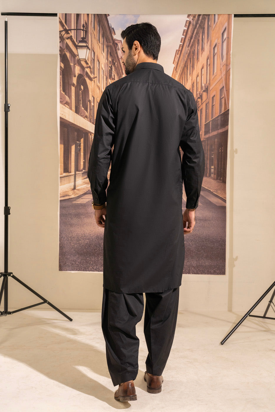 Dyed Cotton Shalwar Kameez