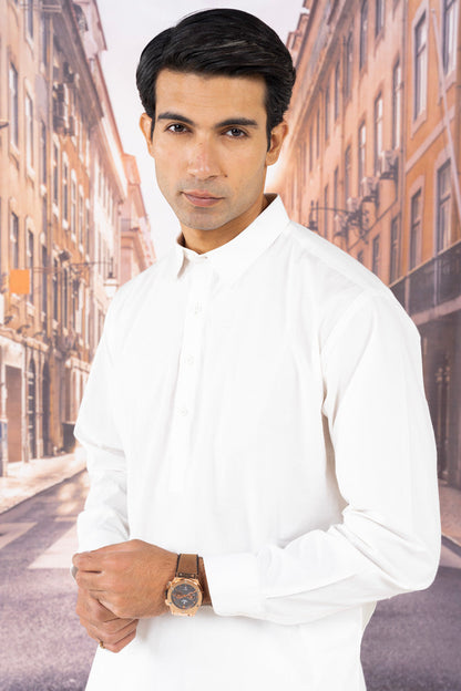 Dyed Shahsawar Latha Shalwar Kameez