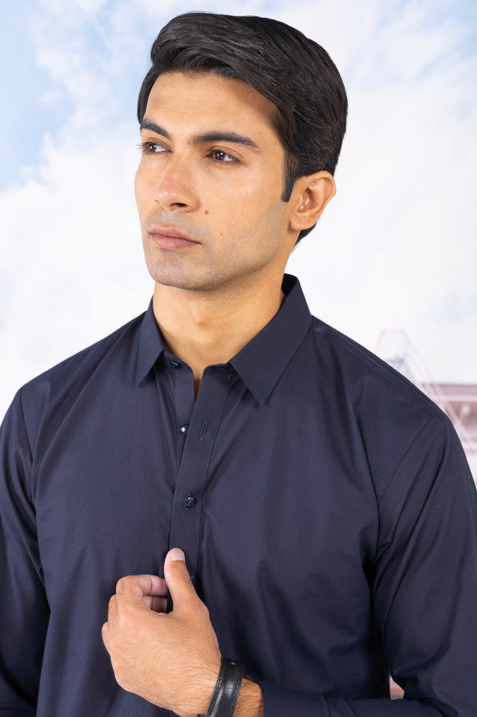 Dyed Cambric Shalwar Kameez
