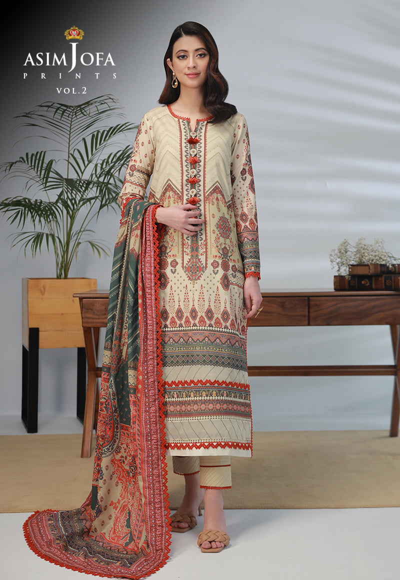 Asim Jofa - AJBP-31 Designers Stitched