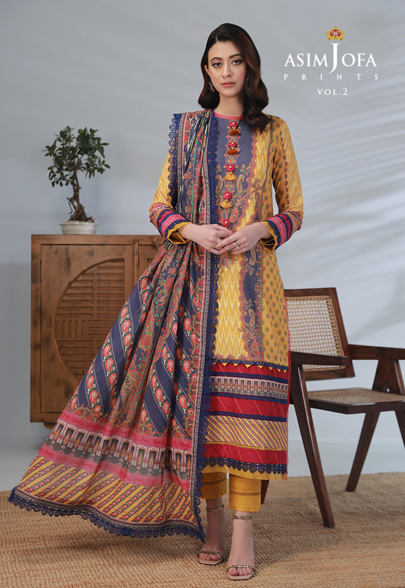 Asim Jofa - AJBP-35 Designers Stitched