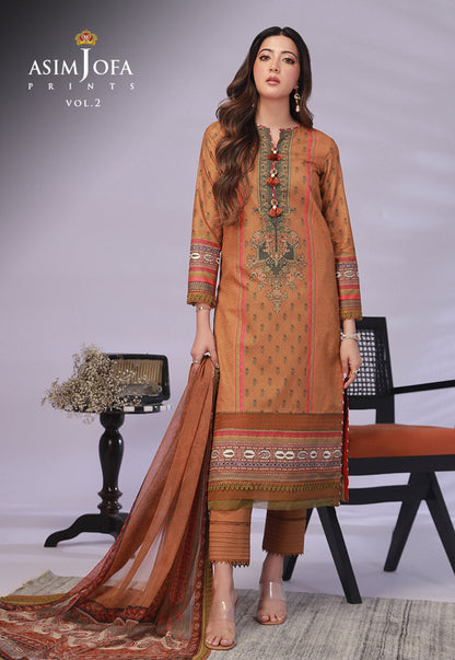 Asim Jofa - AJBP-37 Designers Stitched