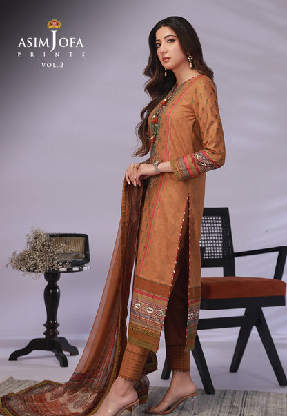 Asim Jofa - AJBP-37 Designers Stitched