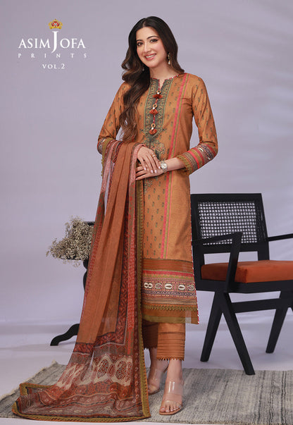 Asim Jofa - AJBP-37 Designers Stitched