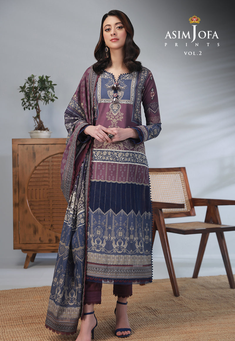 Asim Jofa - AJBP-48 Designers Stitched