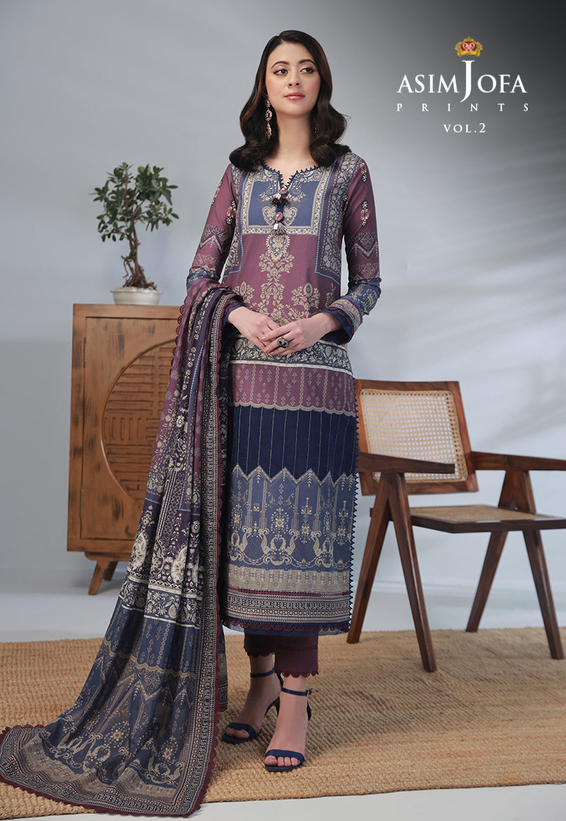 Asim Jofa - AJBP-48 Designers Stitched