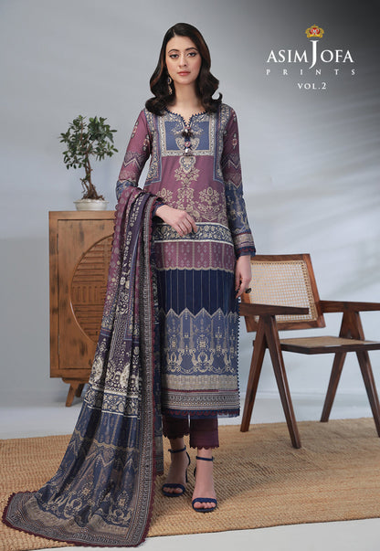 Asim Jofa - AJBP-48 Designers Stitched