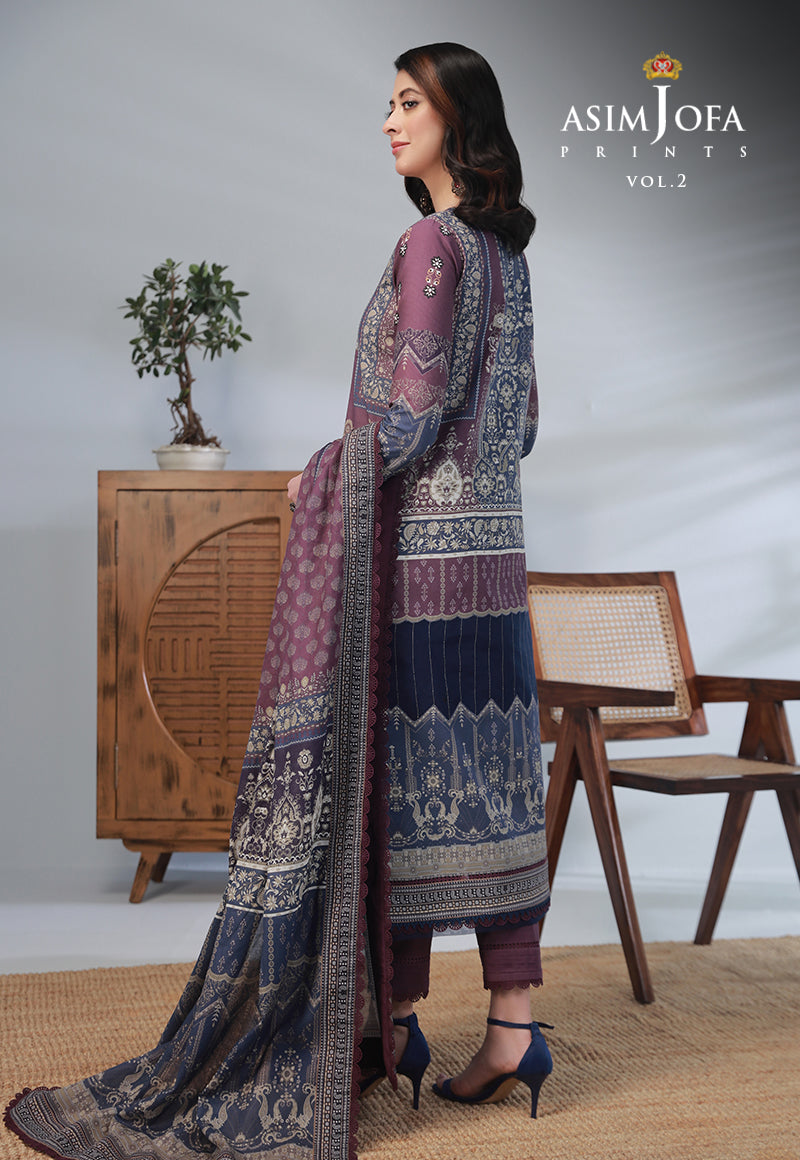 Asim Jofa - AJBP-48 Designers Stitched