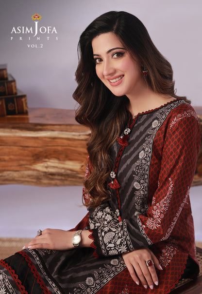Asim Jofa - AJBP-58 Designers Stitched
