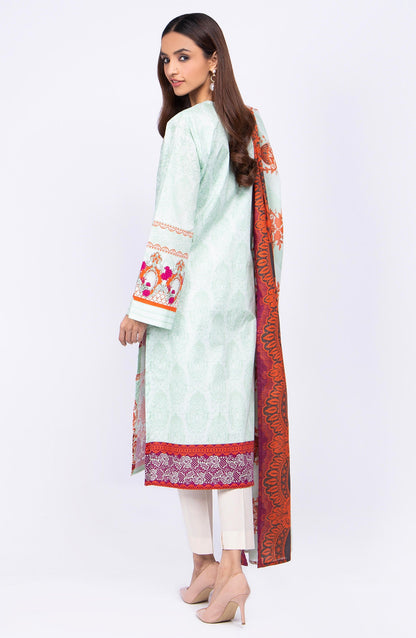 Orient - Unstitched 2 Piece Embroidered Lawn Suit