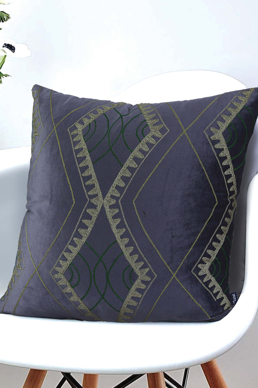 Nishat Linen - Arang Kei Cushion Cover Emb