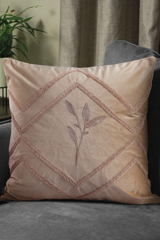 Nishat Linen - Arang Kei Cushion Cover Emb