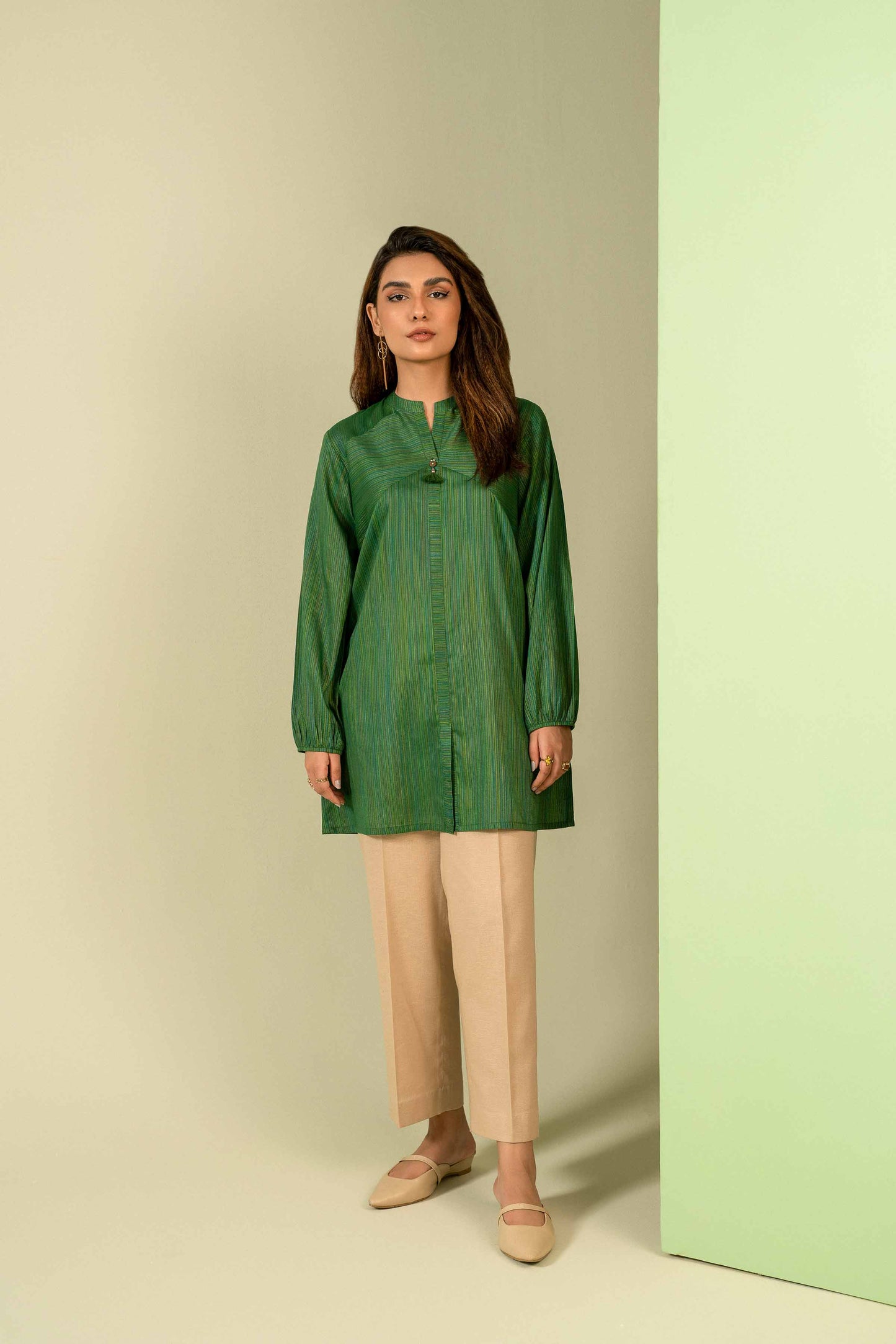 Nishat Linen - Basic Shirt - AW23-02