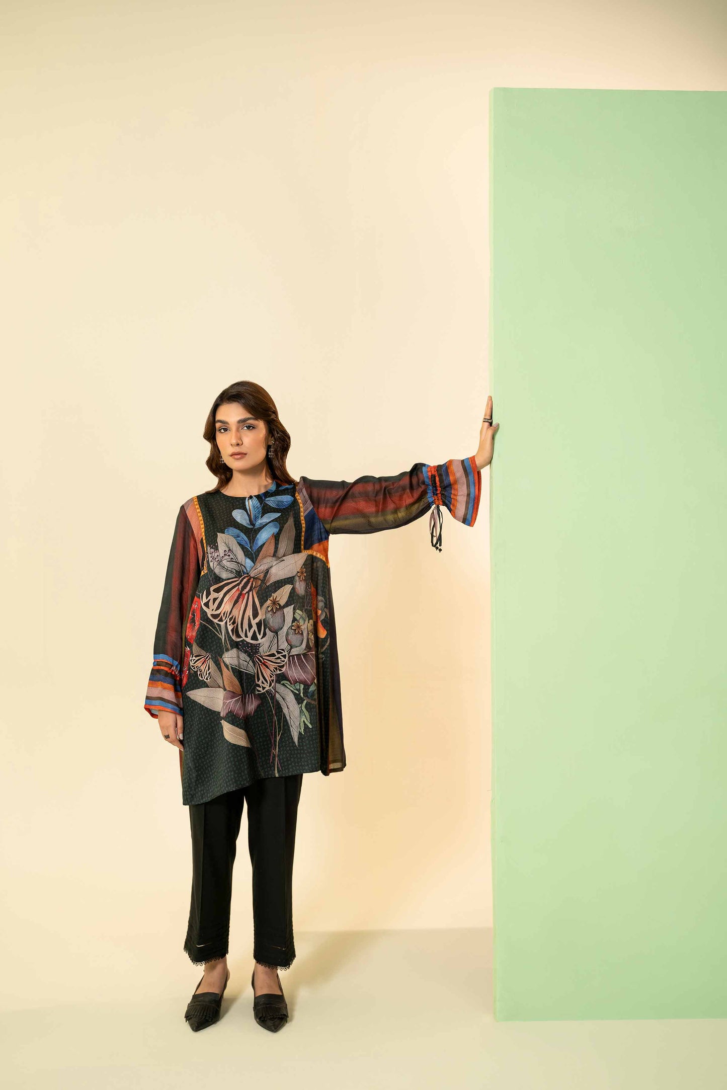 Nishat Linen - Printed Tunic - AW23-04