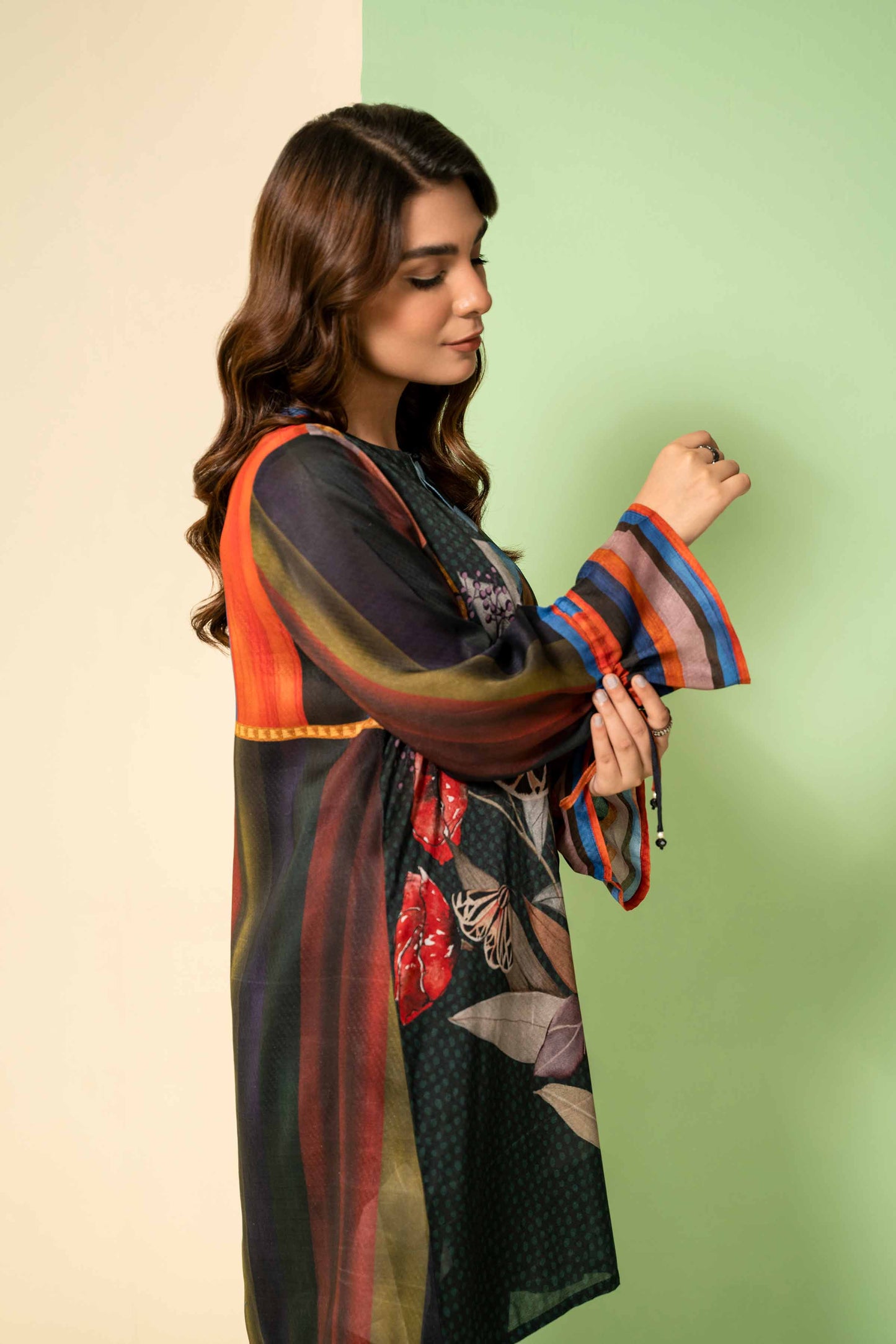 Nishat Linen - Printed Tunic - AW23-04