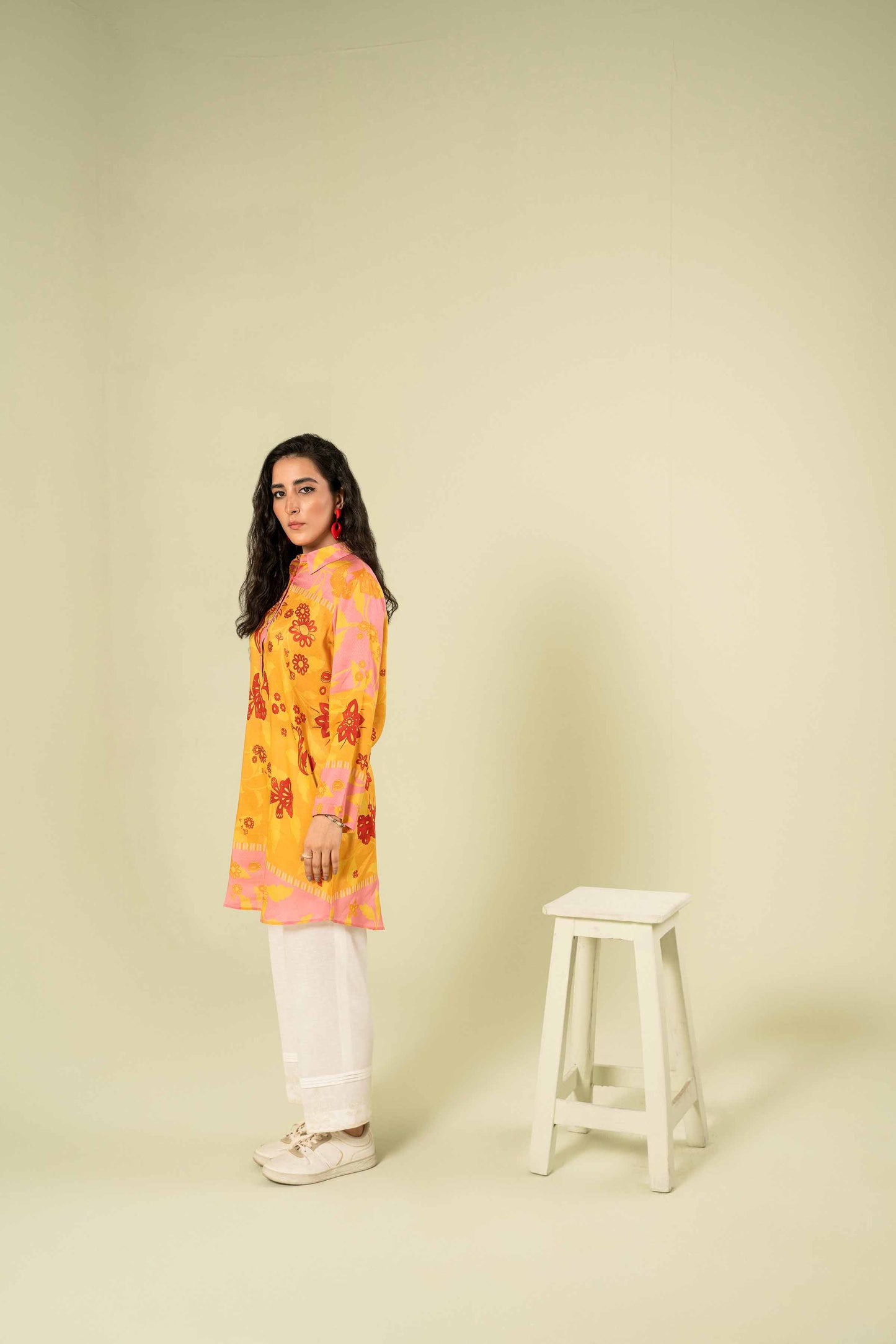 Nishat Linen - Printed Tunic - AW23-05