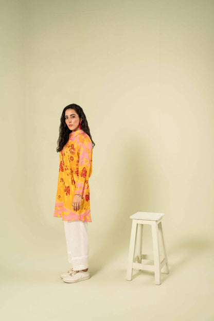 Nishat Linen - Printed Tunic - AW23-05
