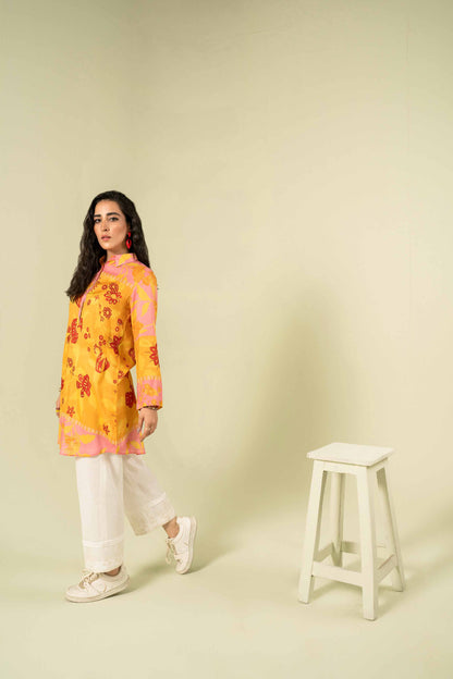 Nishat Linen - Printed Tunic - AW23-05
