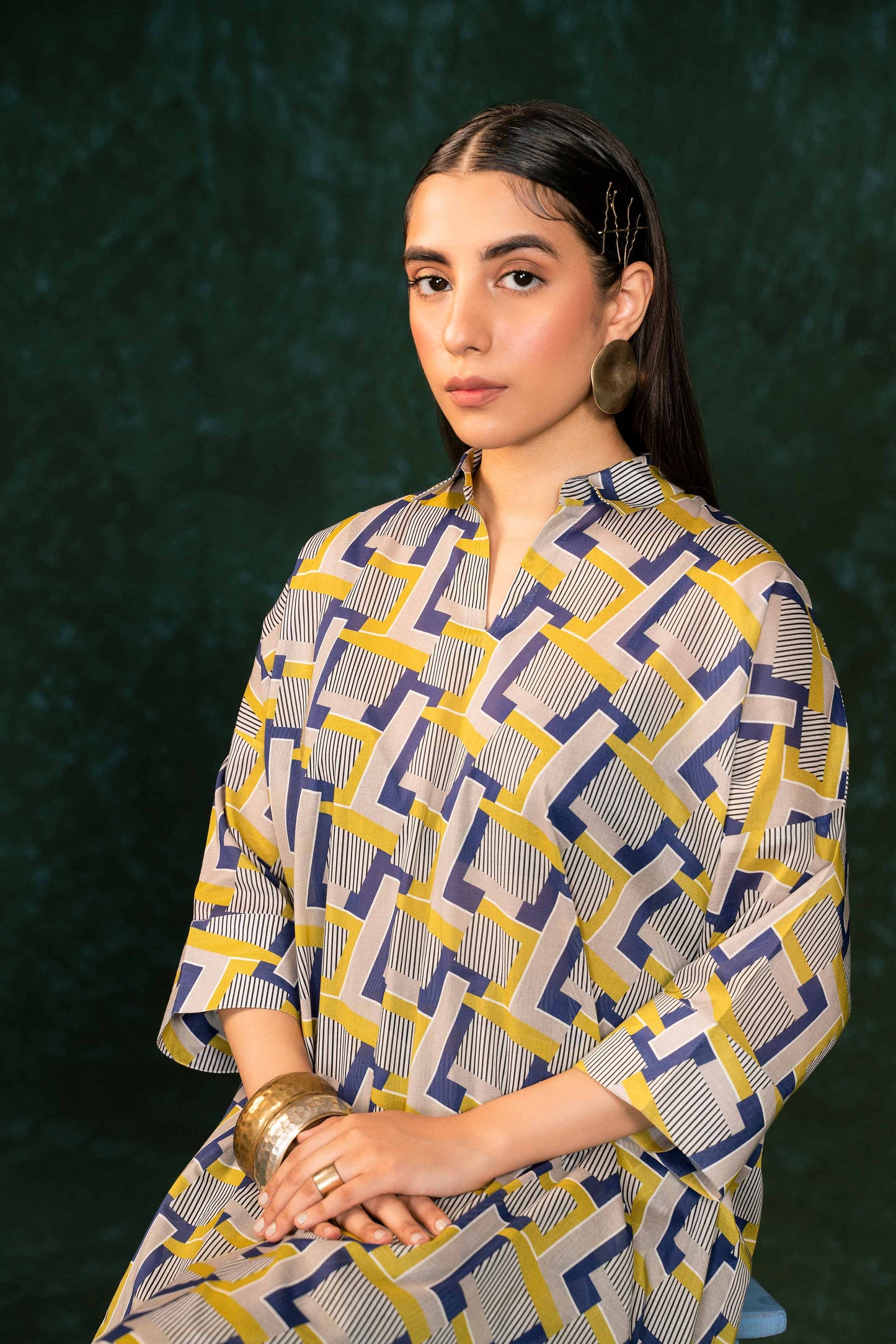 Nishat Linen - 2 Piece - Printed Suit - AW23-06