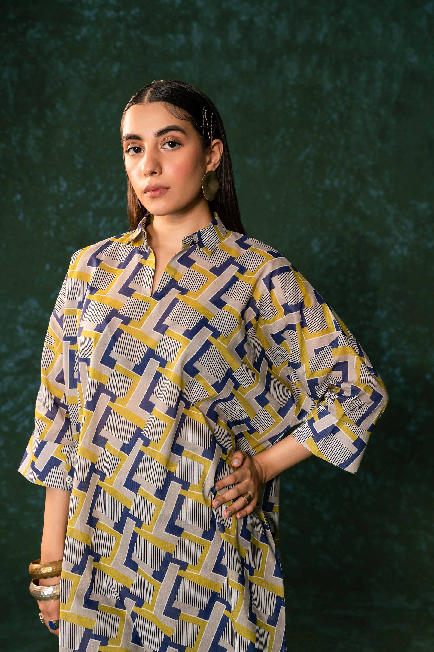 Nishat Linen - 2 Piece - Printed Suit - AW23-06
