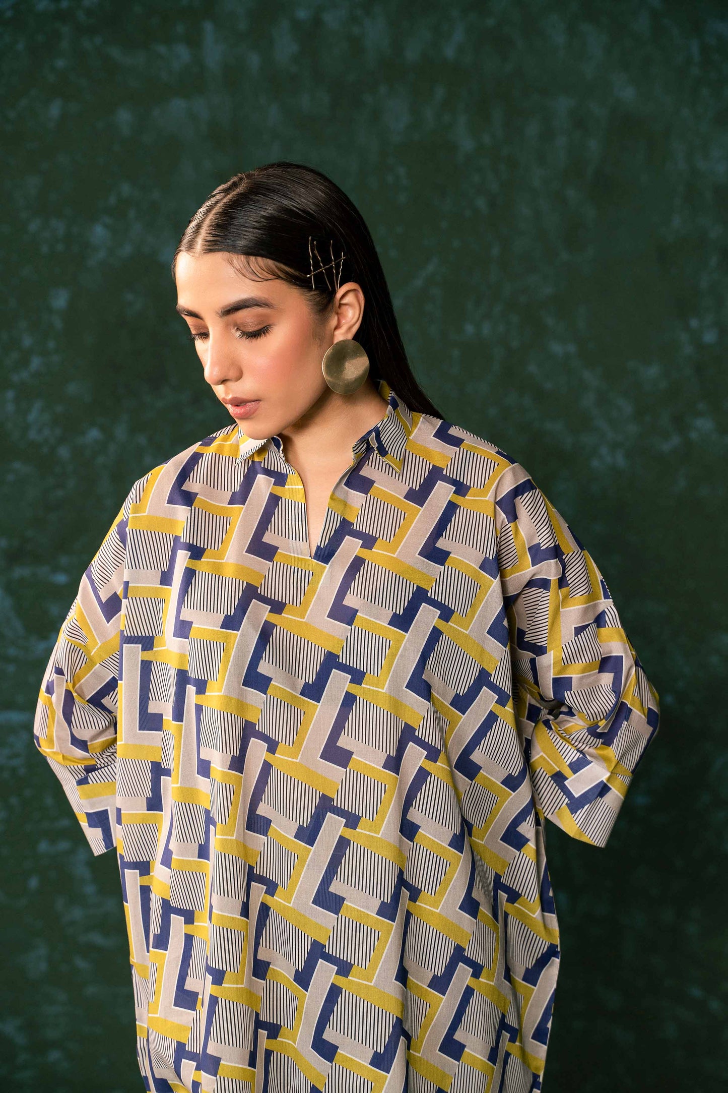 Nishat Linen - 2 Piece - Printed Suit - AW23-06