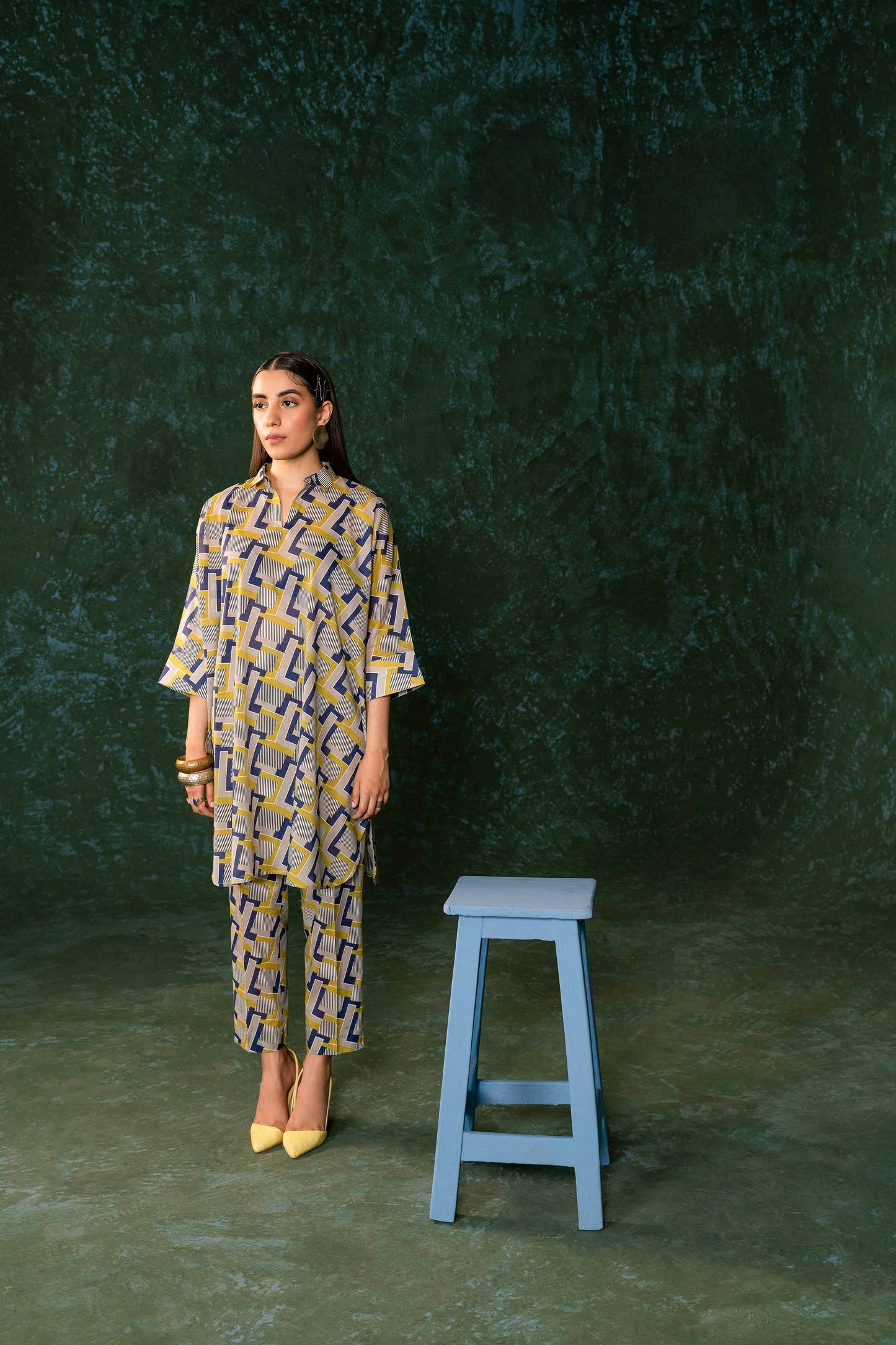 Nishat Linen - 2 Piece - Printed Suit - AW23-06