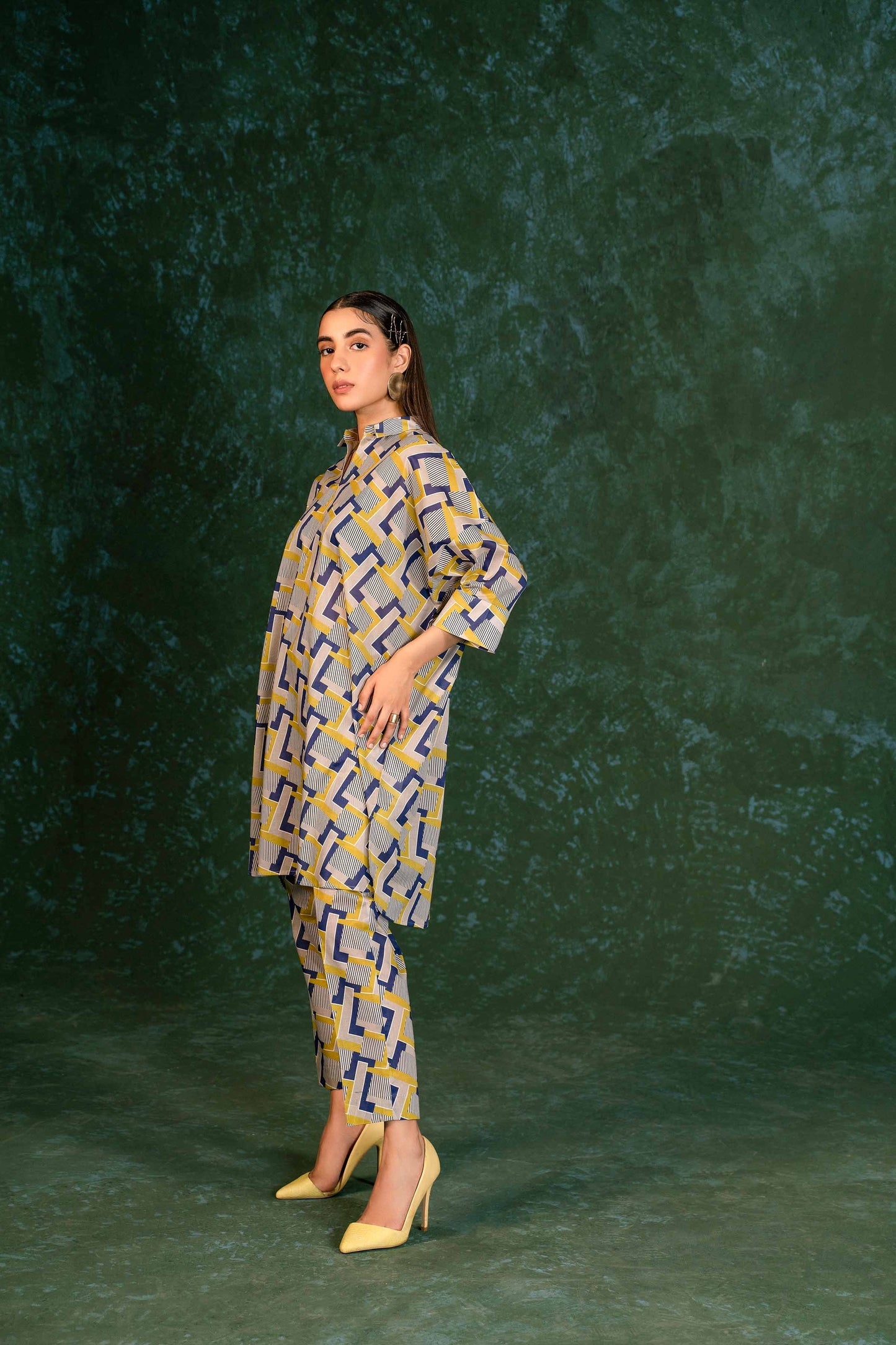 Nishat Linen - 2 Piece - Printed Suit - AW23-06