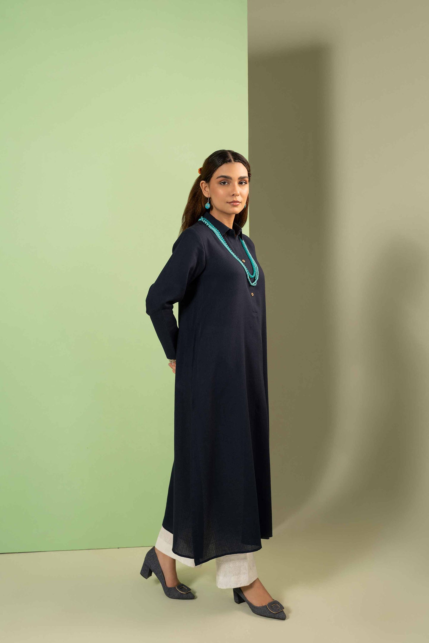 Nishat Linen - Basic Dress - AW23-07