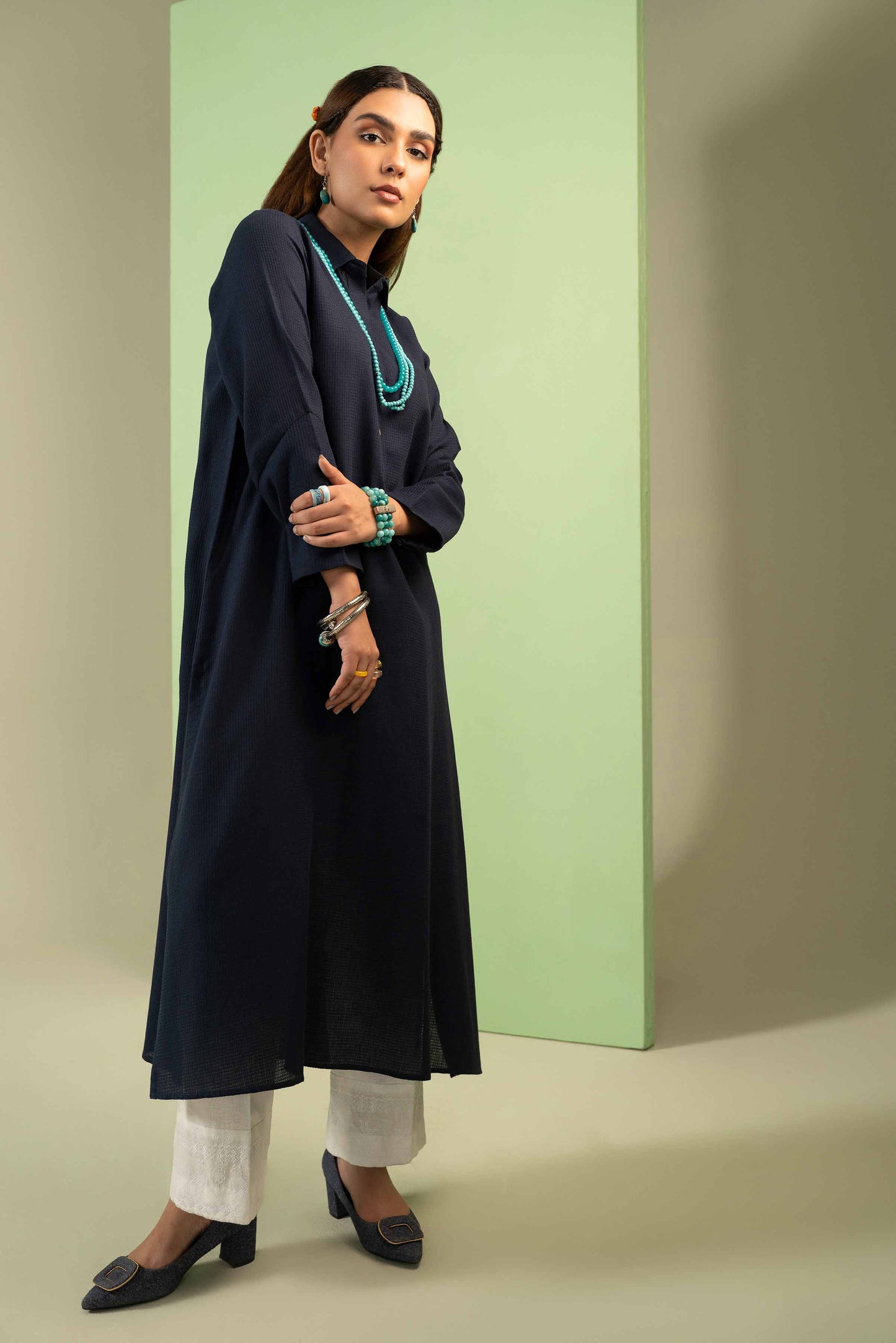 Nishat Linen - Basic Dress - AW23-07