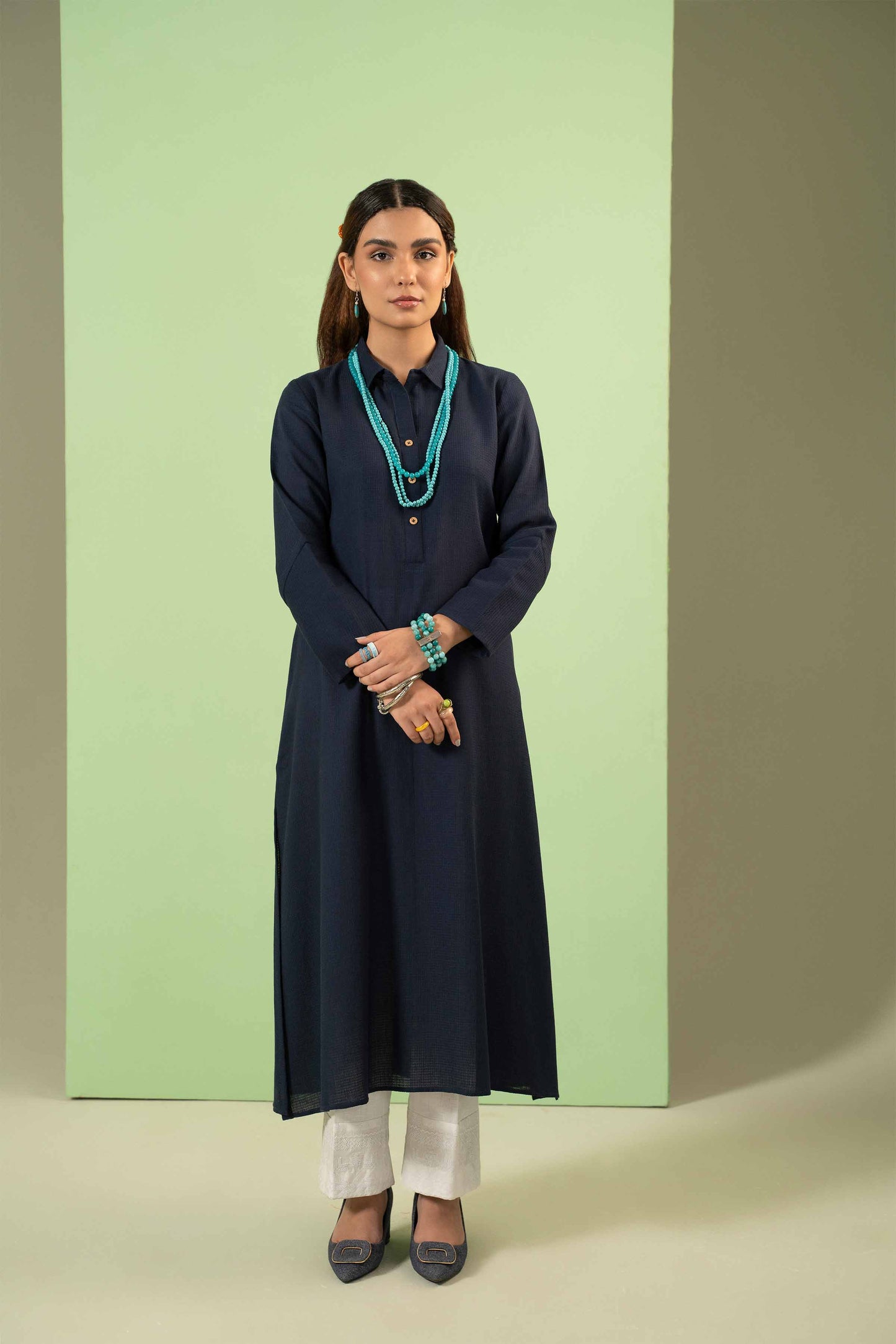 Nishat Linen - Basic Dress - AW23-07