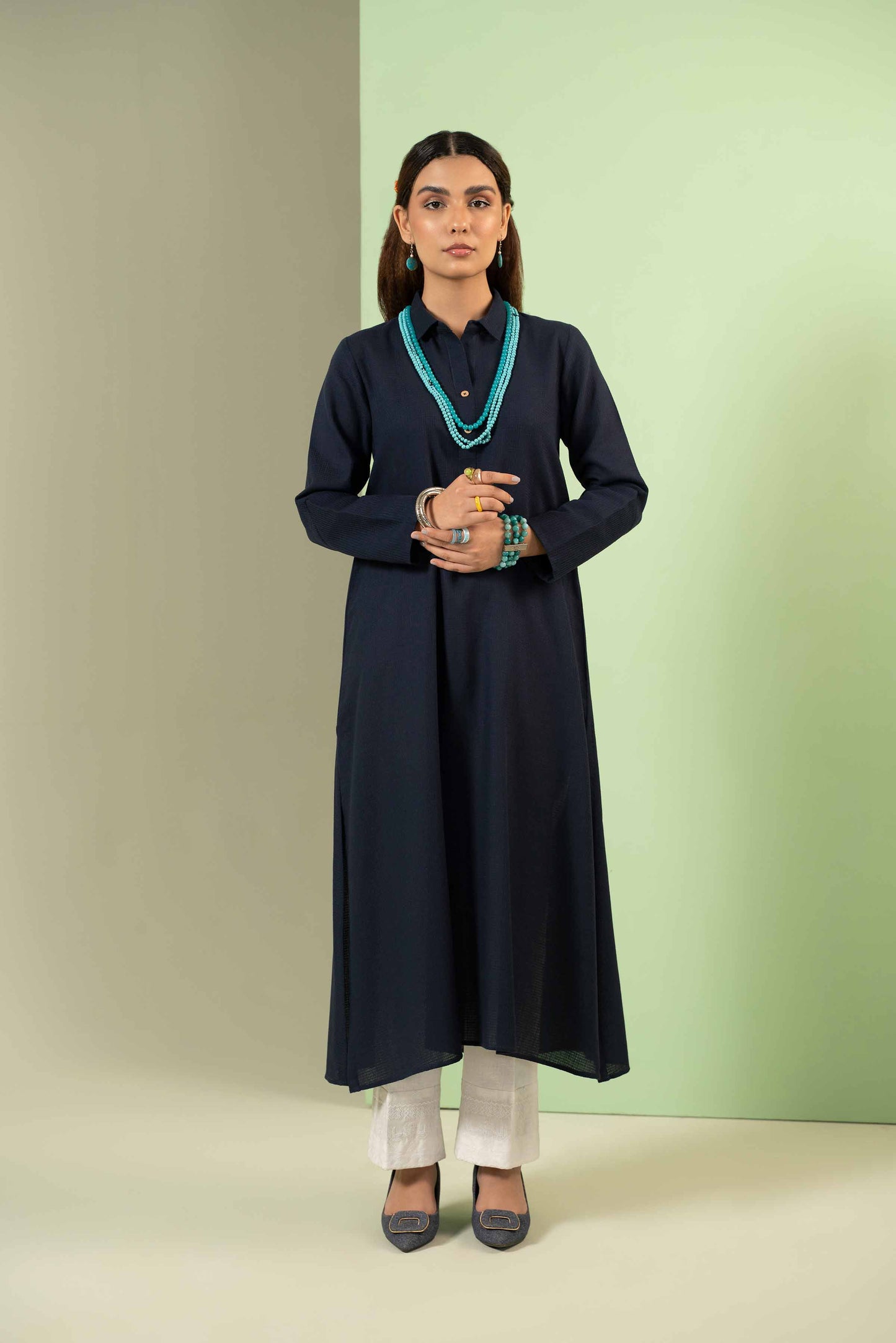Nishat Linen - Basic Dress - AW23-07
