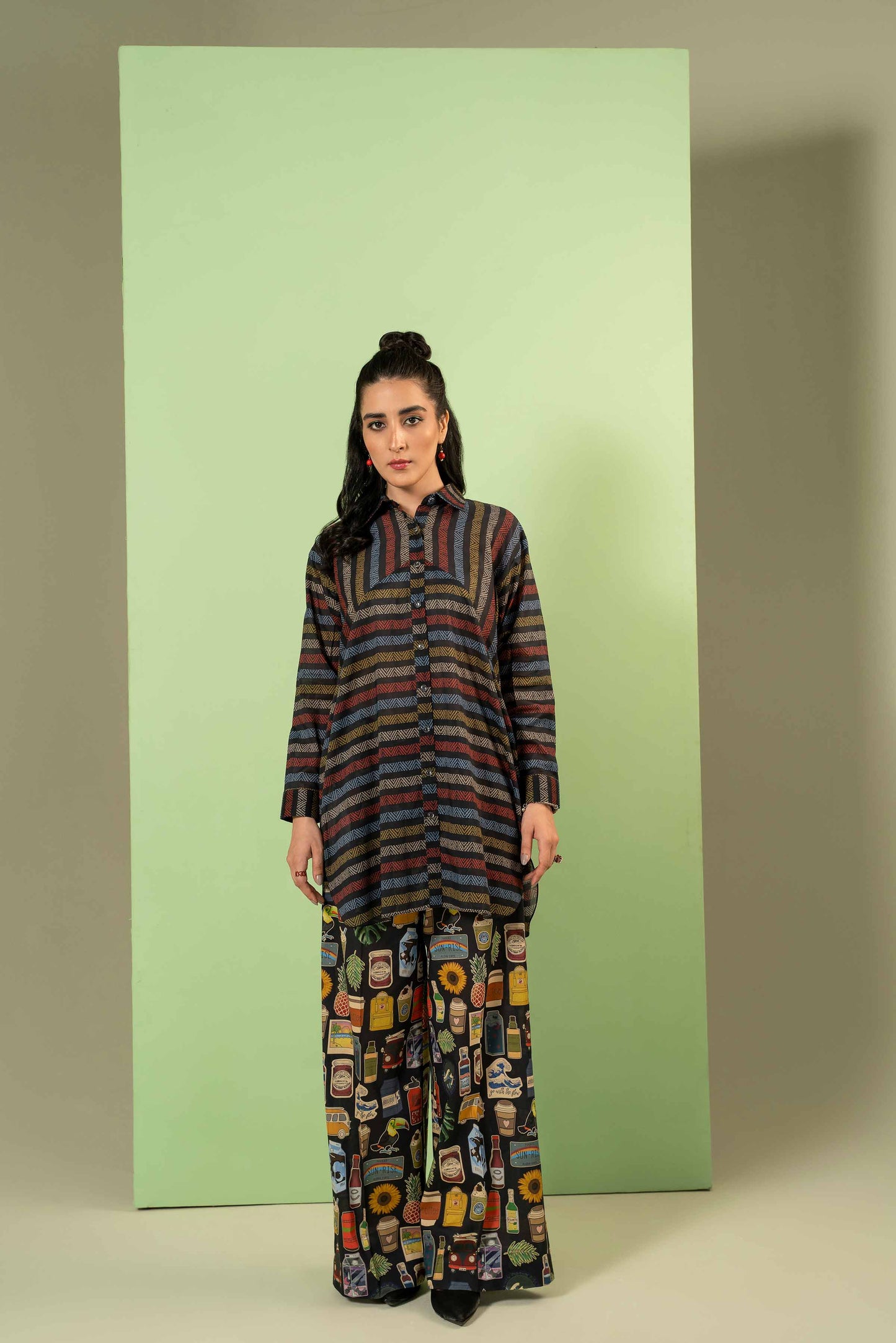 Nishat Linen - 2 Piece - Printed Suit - AW23-09