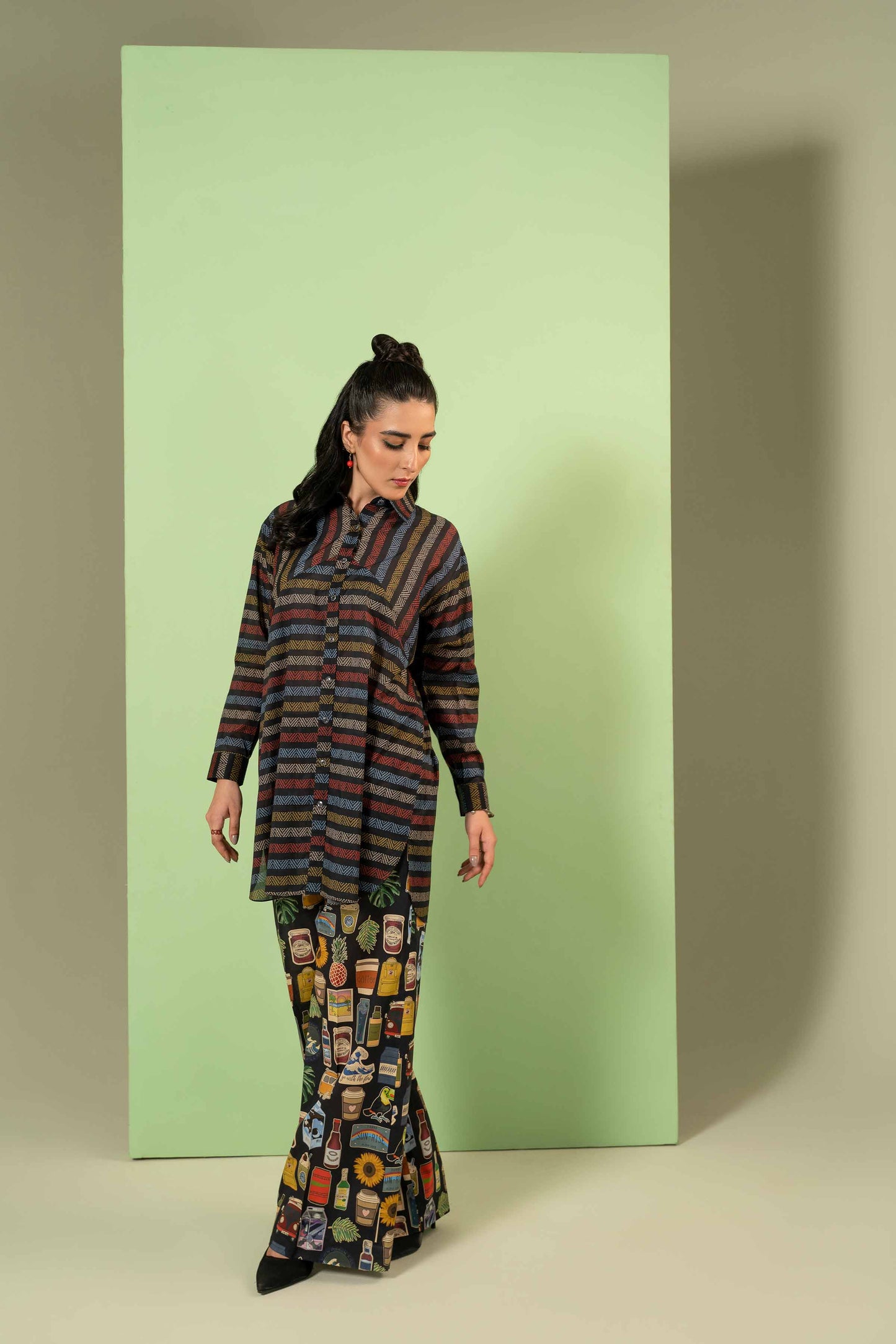 Nishat Linen - 2 Piece - Printed Suit - AW23-09