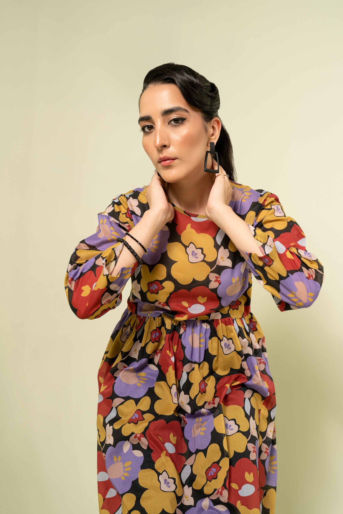 Nishat Linen - Printed Dress - AW23-10