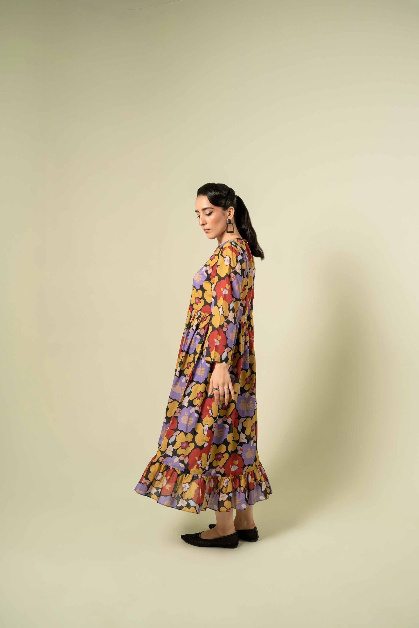 Nishat Linen - Printed Dress - AW23-10