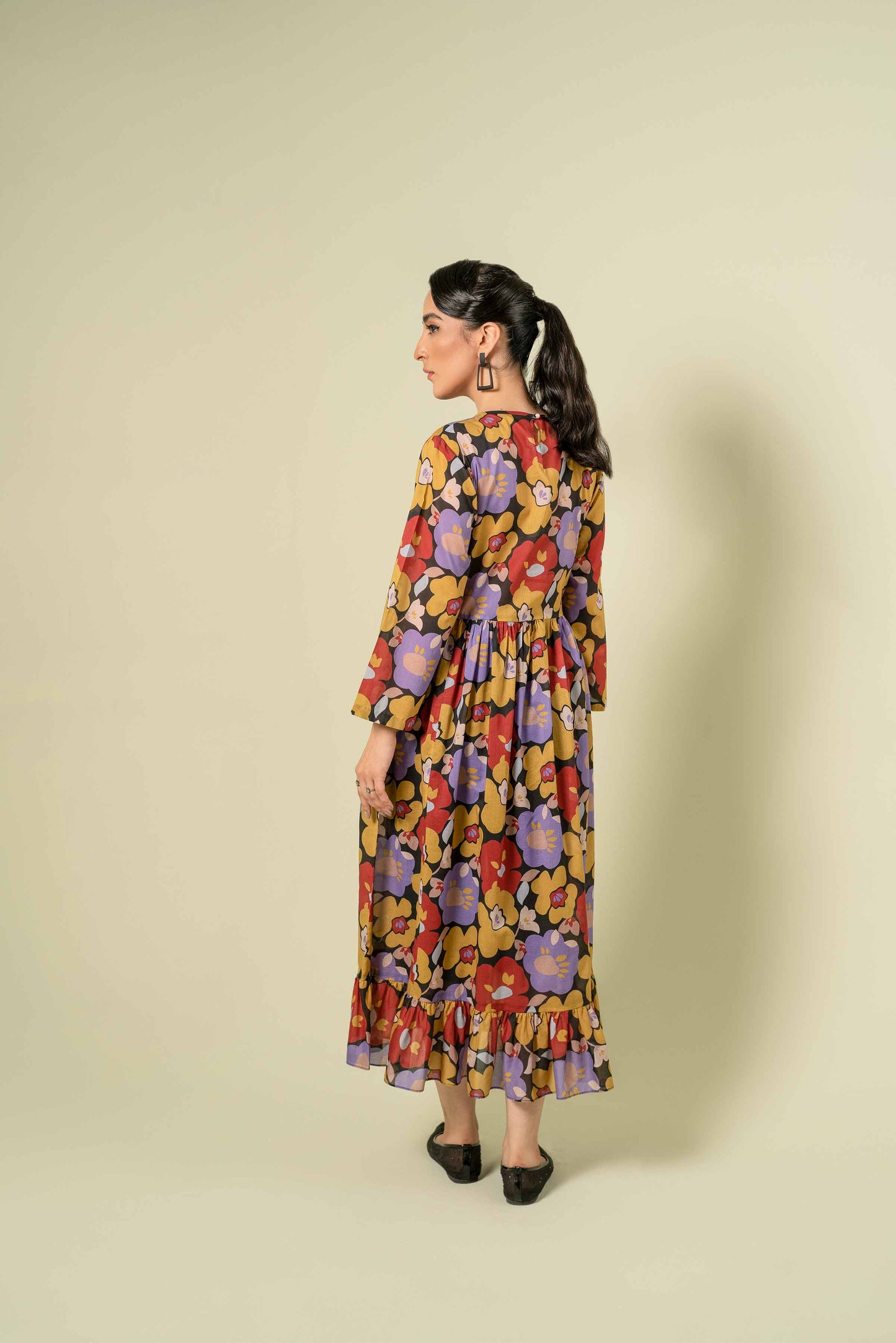 Nishat Linen - Printed Dress - AW23-10