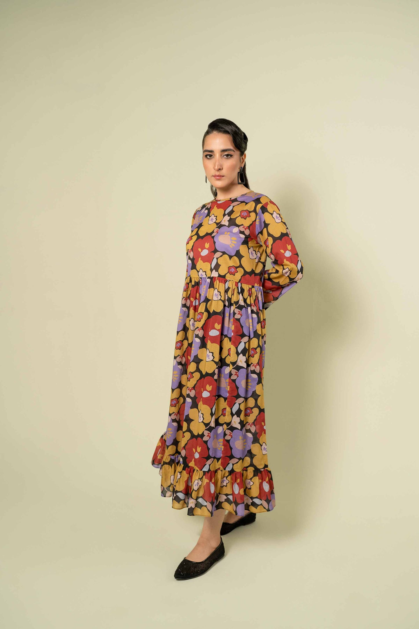 Nishat Linen - Printed Dress - AW23-10