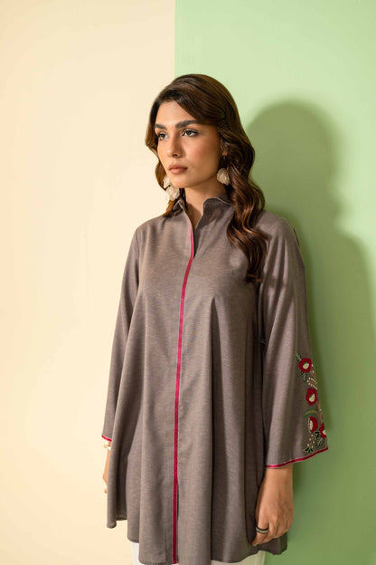 Nishat Linen - Embroidered Tunic - AW23-11