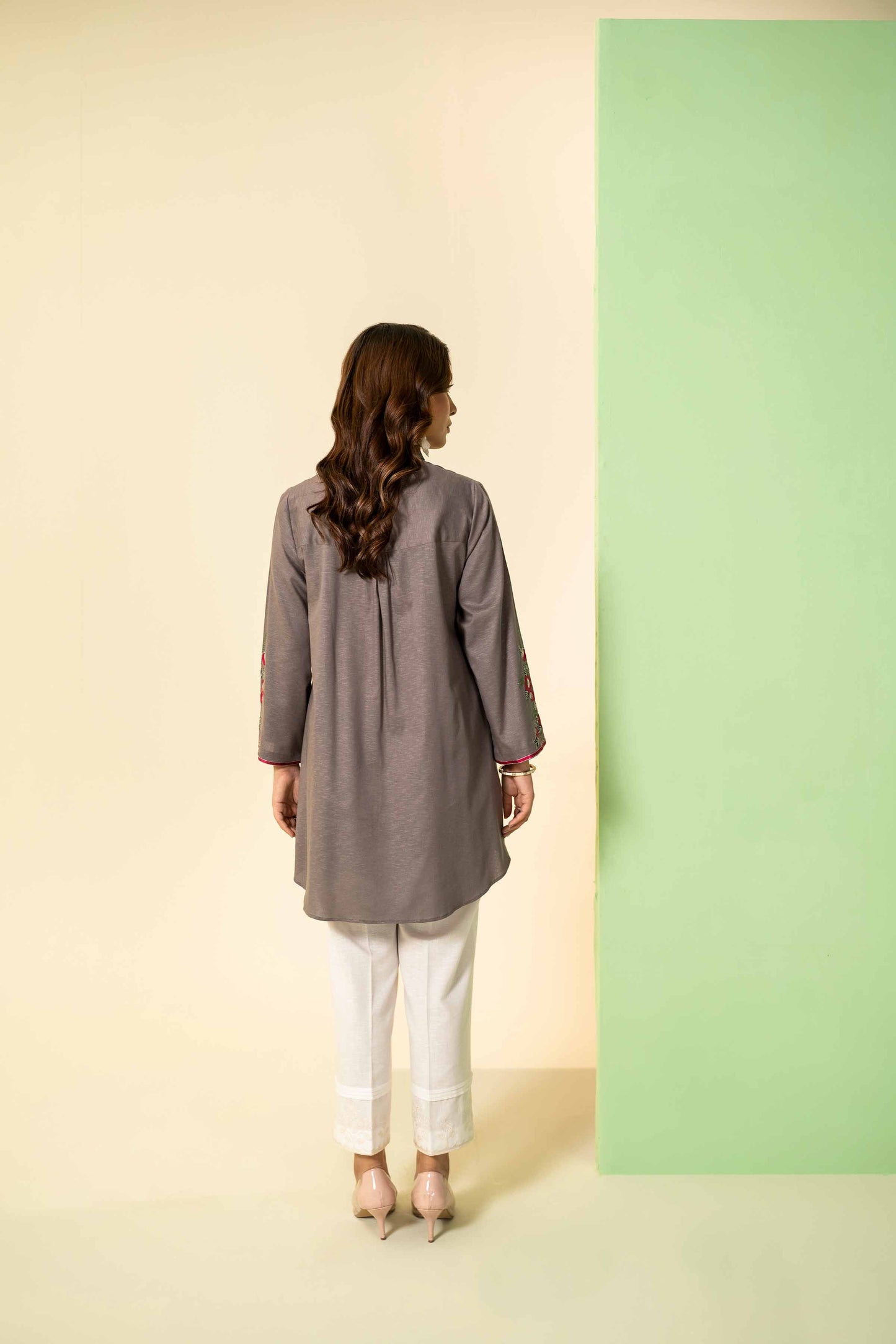 Nishat Linen - Embroidered Tunic - AW23-11