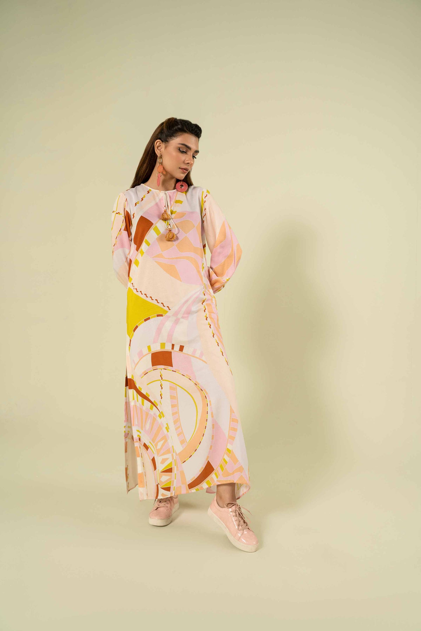 Nishat Linen - Printed Dress - AW23-12