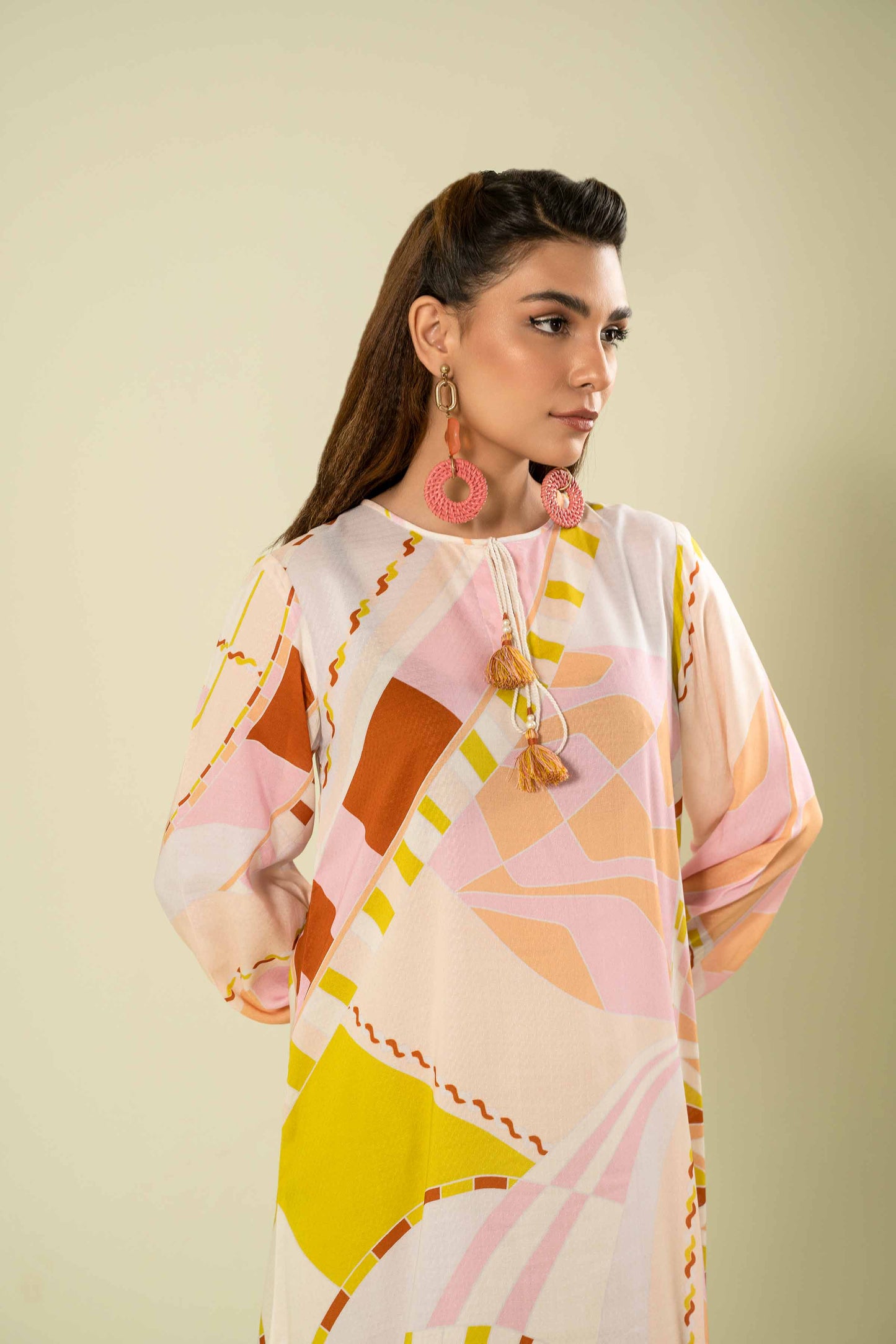 Nishat Linen - Printed Dress - AW23-12
