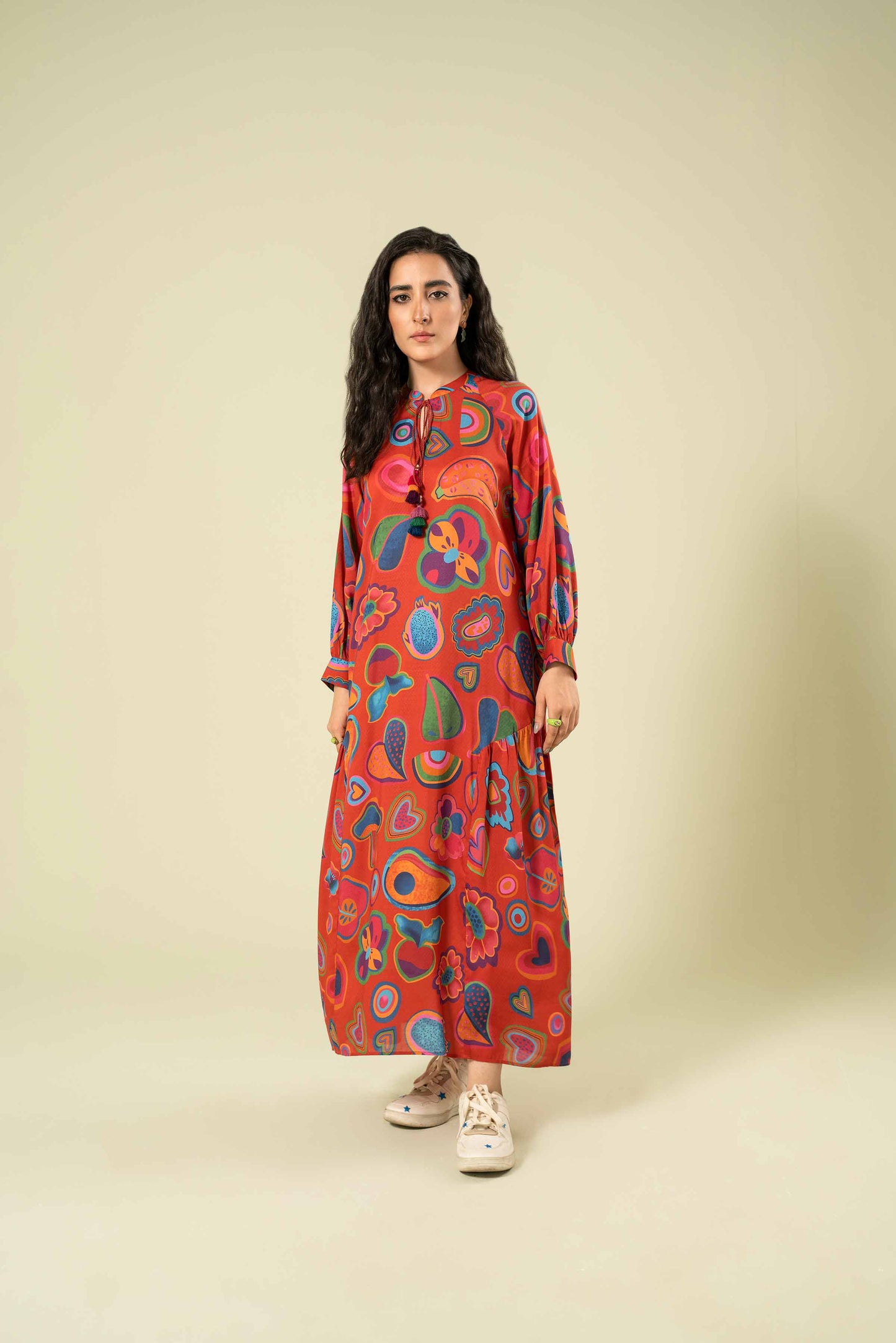 Nishat Linen - Printed Dress - AW23-13