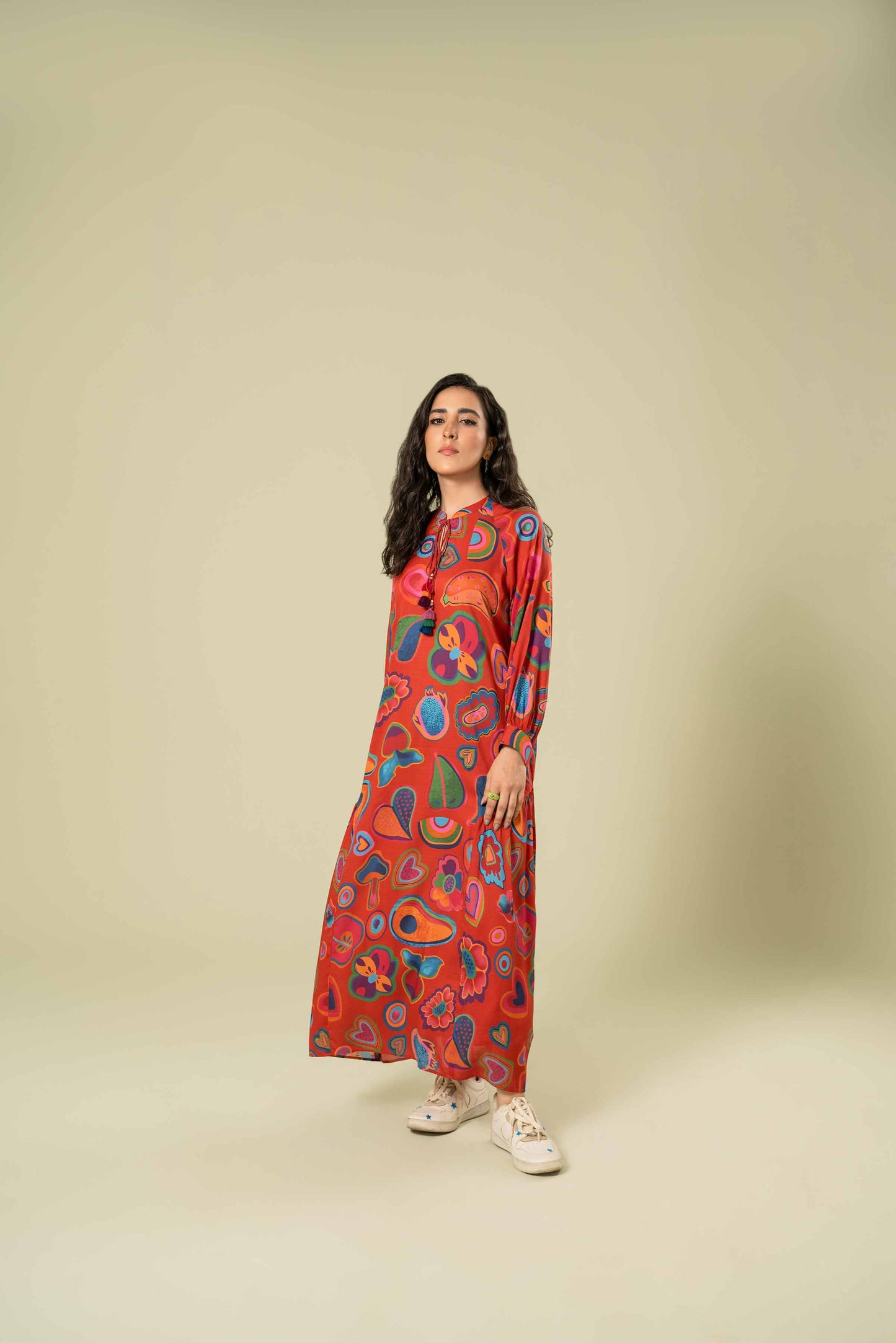 Nishat Linen - Printed Dress - AW23-13