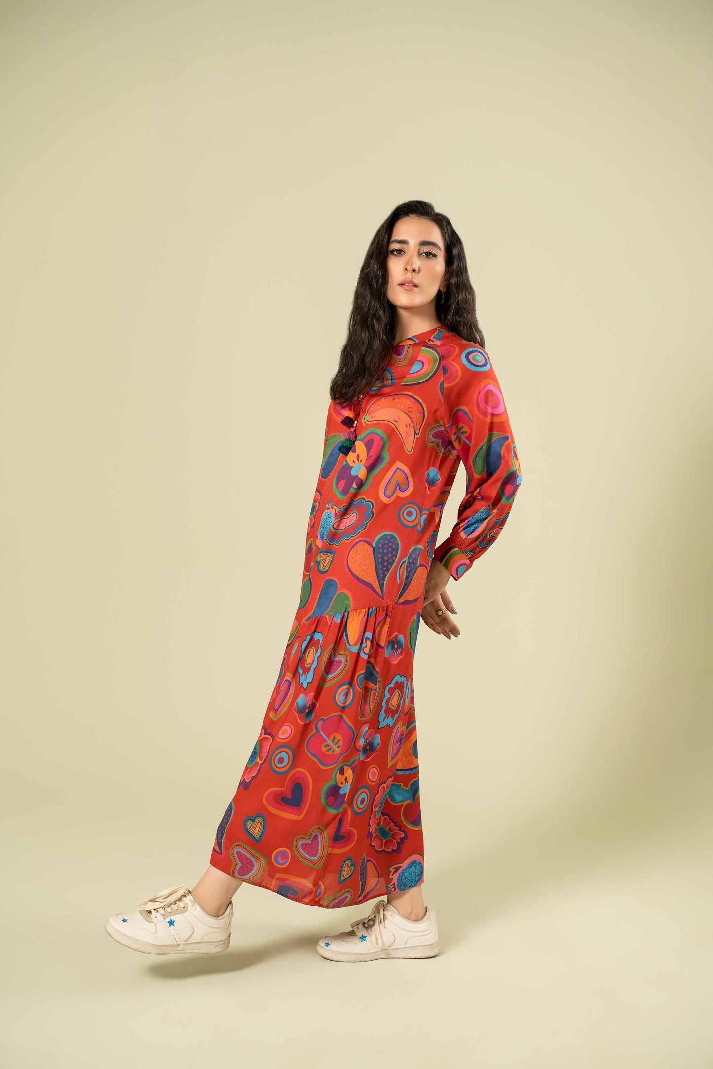 Nishat Linen - Printed Dress - AW23-13