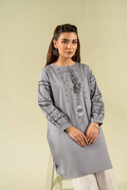 Nishat Linen - Embroidered Shirt - AW23-15