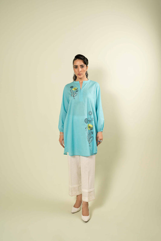 Nishat Linen - Embroidered Shirt - AW23-16