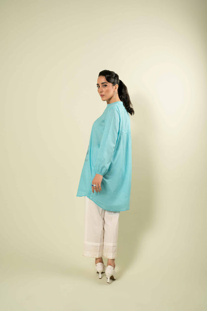 Nishat Linen - Embroidered Shirt - AW23-16