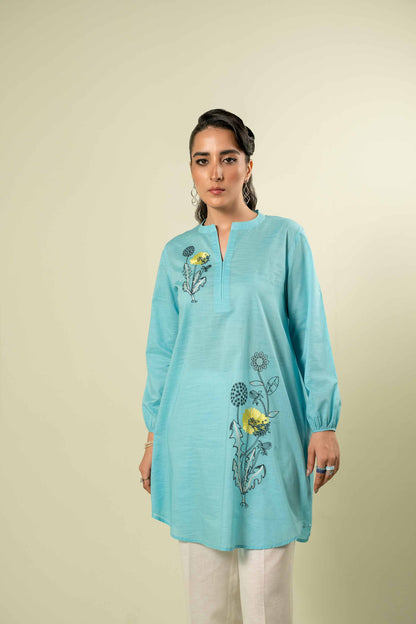 Nishat Linen - Embroidered Shirt - AW23-16