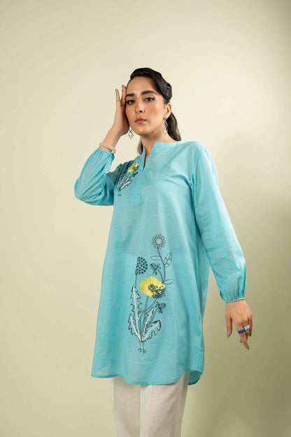 Nishat Linen - Embroidered Shirt - AW23-16